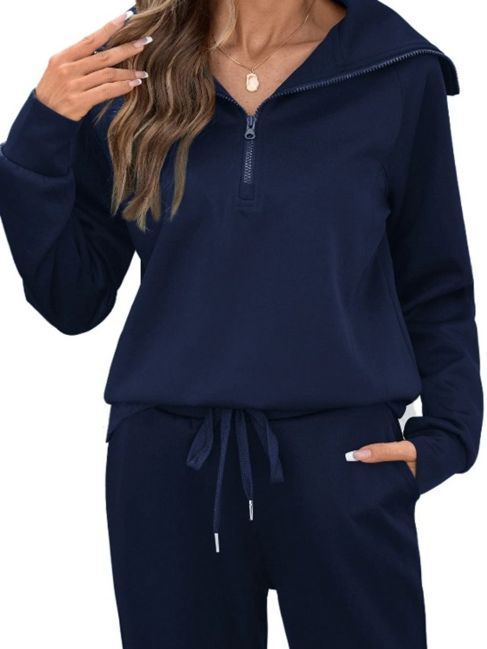 Women’s zip front casual track suit
